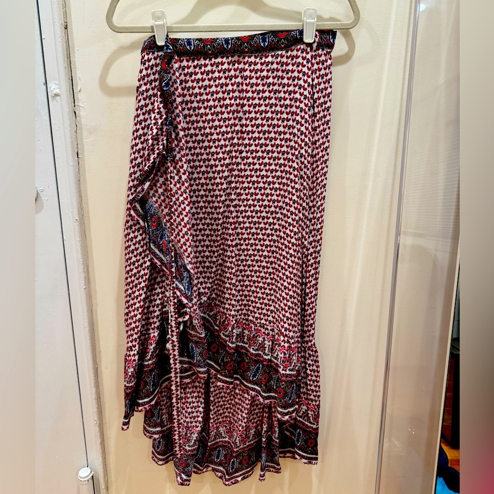 Midi Wrap Skirt